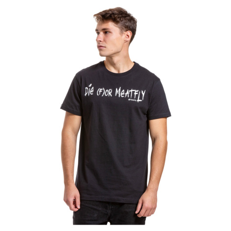 Meatfly pánské tričko Die Black | Černá