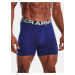 Boxerky Under Armour UA Charged Cotton 6in 3 Pack - modrá