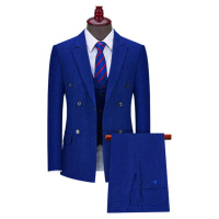 Dvouřadý pánský luxusní oblek Office Suit