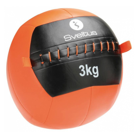Sveltus Wall Ball 3 kg Oranžová