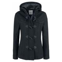 Brandit Girls Duffle Coat Dámský kabát černá