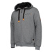 Savage Gear Mikina Classic Zip Hoodie Grey Melange