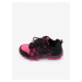 Černo-růžové holčičí outdoorové boty ALPINE PRO Faro