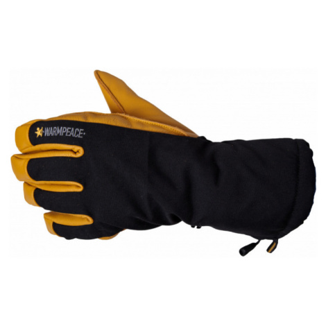 Pánské rukavice Warmpeace Grym black/brown