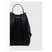 Kožený batoh Michael Kors pánský, černá barva, velký, vzorovaný