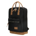 Enrico Benetti Santiago 17" Notebook Backpack 19 l Black