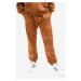 Tepláky PLEASURES Remote Sweat Pant hnědá barva, vzorované, P21W026