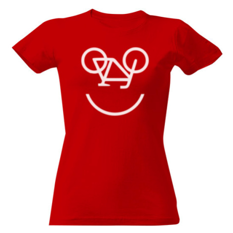 Dámské tričko Cyklo úsměv
