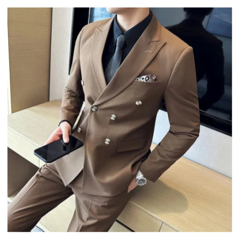 Trojdílný oblek 3v1 sako, vesta a kalhoty JF453 JFC FASHION