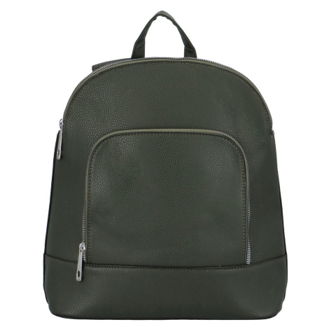 Trendový dámský batoh Trevor, tmavě zelená INT COMPANY