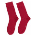 Červené pánské ponožky vysoké