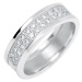 Brilio Silver Blyštivý prsten se zirkony 426 001 00514 04