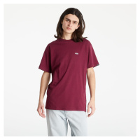 Vans Left Chest Logo Tee Burgundy