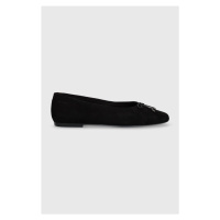 Semišové baleríny Vagabond Shoemakers JOLIN černá barva, 5508.140.20