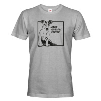 Pánské tričko pro milovníky zvířat -  Jack Russell teriér