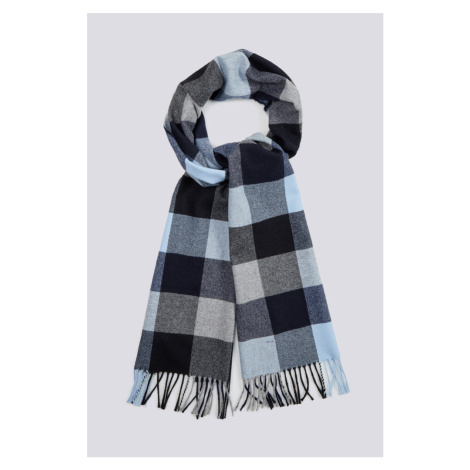 ŠÁLA GANT D2. MULTI CHECK SCARF šedá