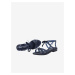 Tmavě modré dámské sandálky Melissa Ophelia Low + Jason Wu