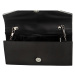 Luxusní společenská kabelka Gisella, černá