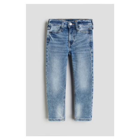 H & M - Super Soft Slim Fit Jeans - modrá H&M