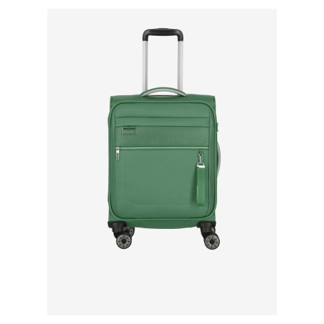 Zelený cestovní kufr Travelite Miigo 4w S
