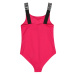 Calvin Klein Swimwear Plavky pink / černá / bílá