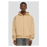 Pánská mikina zip // Mister Tee / Ultra Heavy Zip Hoody unionbeige