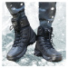 Pánské zimní boty turistické kožené sněhule protiskluzové