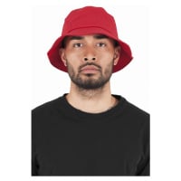 Klobouk // Flexfit Flexfit Cotton Twill Bucket Hat red