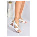 Fox Shoes White Women's Low-Heeled Shoes