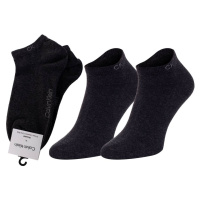 Sada dvou párů dámských ponožek v tmavě šedé barvě Calvin Klein Un - Dámské