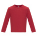 Roly Dětské tričko s dlouhým rukávem CA7203 Red 60
