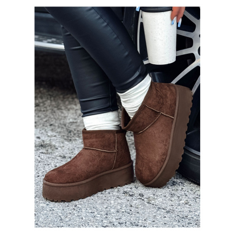 Dámské kotníkové boty ALPIKA s vysokou podrážkou ZY0563 DStreet