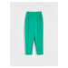 Reserved - Kalhoty s pukem - Zelená