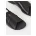 Černé dámské kožené sandály Vagabond