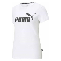 Puma Ess Logo Tee Bílá