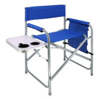 SEFIS Basic kempingová rozkládací židle se stolkem a držákem nápojů - Barva : Šedá