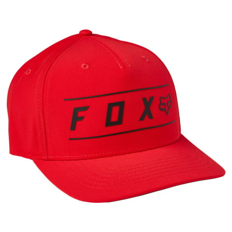 Kšiltovka Fox Pinnacle Tech Flexfit Flame Red