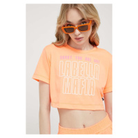 Tričko LaBellaMafia oranžová barva