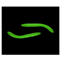 Libra Lures Fatty D’Worm Hot Green - D’Worm 6,5cm 10ks