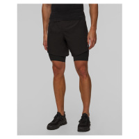 Pánské Běžecké šortky X-bionic Effektor 2in1 V Černé Barvě