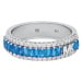Michael Kors Překrásný stříbrný prsten se zirkony MKC1637CE040 60 mm