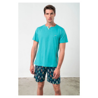 Vamp - Dvoudílné pánské pyžamo 18701 - Vamp