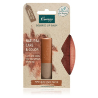 Kneipp Natural Care & Color barevný balzám na rty odstín Natural Dark Nude 3,5 g