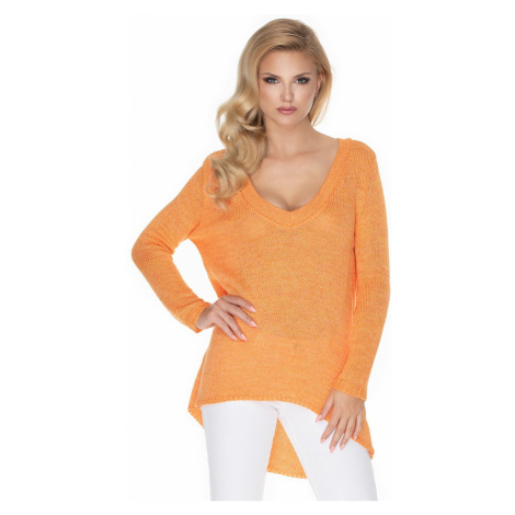 Oranžový pulovr 30067