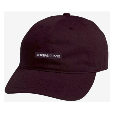 KŠILTOVKA PRIMITIVE BOXED STRAPBACK - vínová