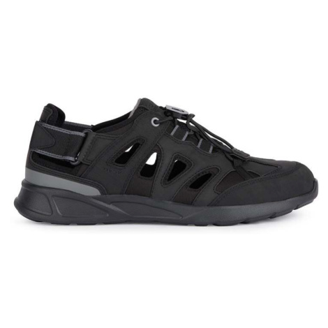 Sandály Geox U SANZIO pánské, černá barva, U45G7D 0EK15 C9999
