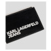 Pouzdro na platební karty karl lagerfeld jeans essential logo pouchette černá