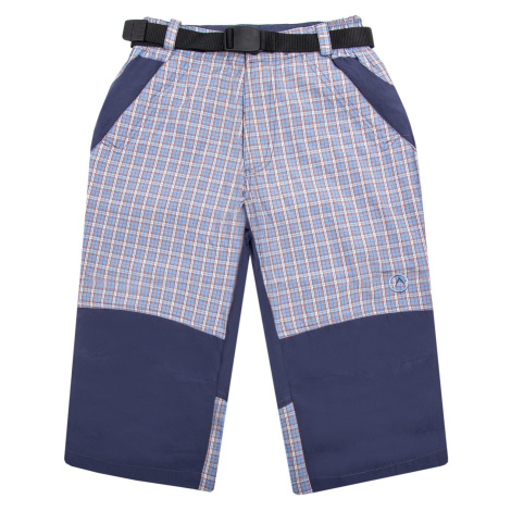 Chlapecké 3/4 plátěné kalhoty - NEVEREST K267, světlonce modrá Barva: Modrá světle
