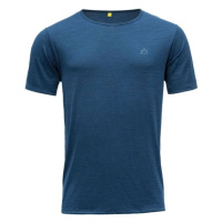 Devold VALLDAL MERINO 130 Pánské triko, modrá, velikost