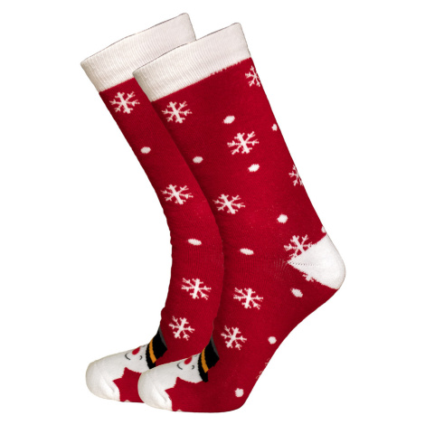 Star Socks Ponožky Noel červené ruznobarevne